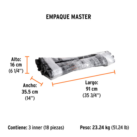 Mango repuesto zapapicos y talachos de 4 a7 lbs, 36',TRUPER | MG-ZP-5 | 15948