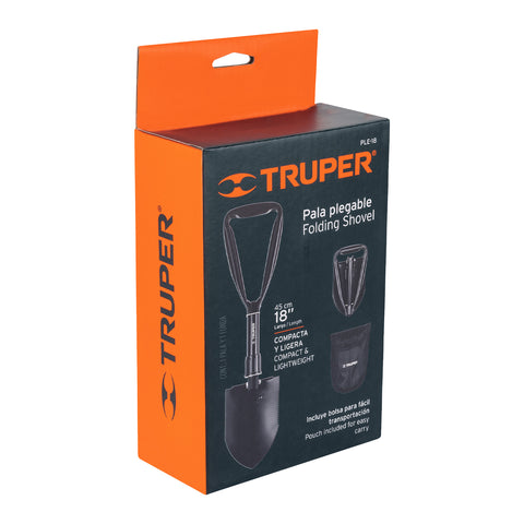 Pala plegable de 18', Truper | PLE-18 | 16018
