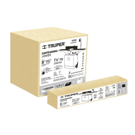 Canteadora de piso 8', 1-1/2 HP (1120 W), Truper (CANT-8X)