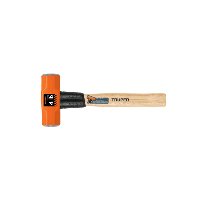 Marro octagonal 4 lb, mango de madera 12', Truper | MD-4M | 16508