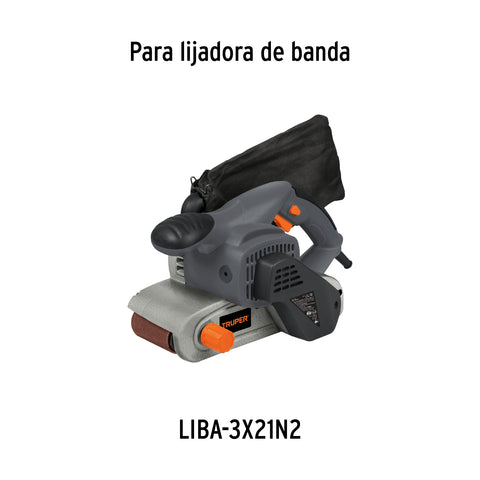 Bolsa con 2 carbones de repuesto para LIBA-3x21N2, TRUPER | CB-LB-3X21N2 | 16591