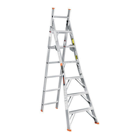 Escalera convertible, tipo ll, 13 escalones, TRUPER | ESC-213 | 16746