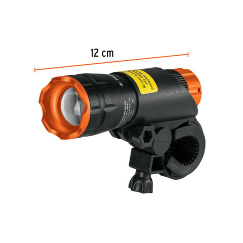 Linterna delantera para bicicleta, 140 lm, recargable | LIBI-100D | 16796