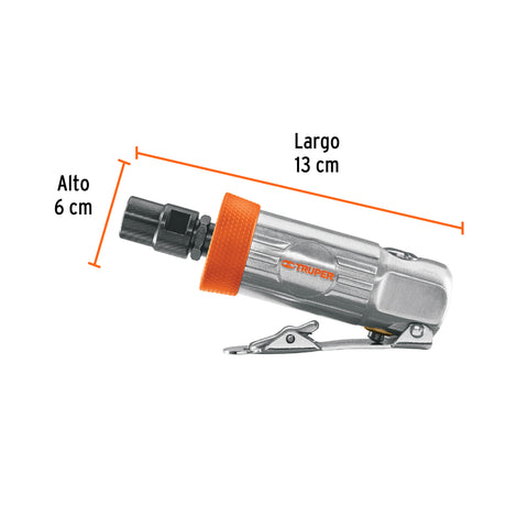 Kit de mini esmeriladora 1/4' con estuche plástico, Truper | TPN-876K-2 | 16887