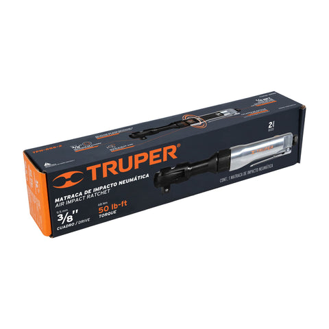 Matraca de impacto neumática 3/8', Truper | TPN-886-2 | 16888