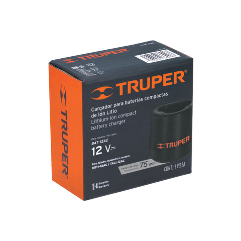 Cargador de baterías 12V, para ROTI-12AC y TALI-12AC | CAR-12AC | 16946