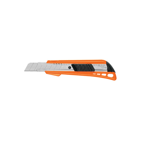 Cutter 18 mm reforzado de plástico con alma metálica, Truper | CUT-6 | 16974