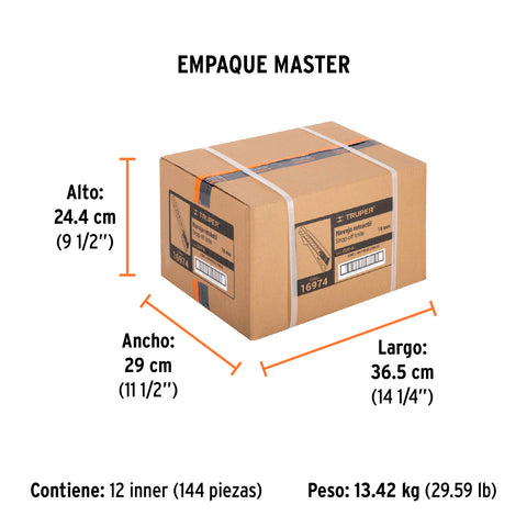 Cutter 18 mm reforzado de plástico con alma metálica, Truper | CUT-6 | 16974