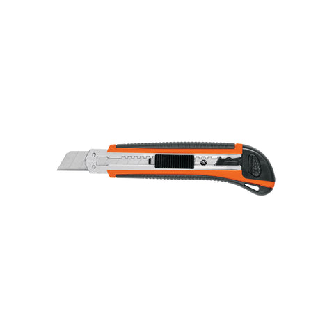 Cutter 18 mm profesional con alma metálica y grip, Truper | CUT-6X | 16977