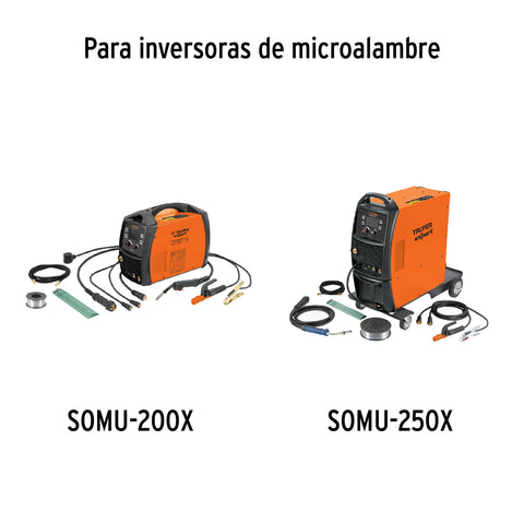 Cables c/portaelectrodo y pinza a tierra, multiprocesos | CAB-210X | 17031