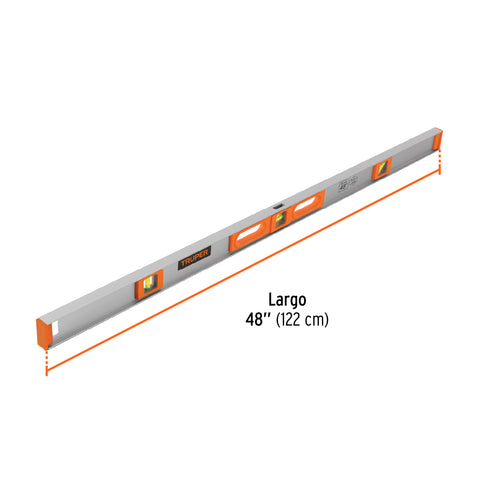 Nivel profesional de 48' con protección de ABS, Truper | NP-48 | 17040