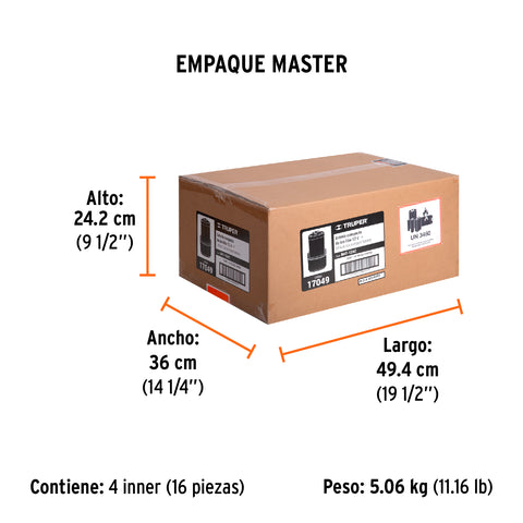 Batería ion litio, 12V, para ROTI-12AC y TALI-12AC | BAT-12AC | 17049