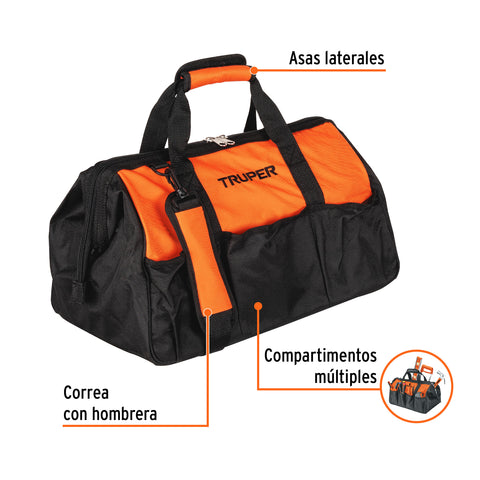Maleta portaherramientas de 18', Truper | MALE-18 | 17103