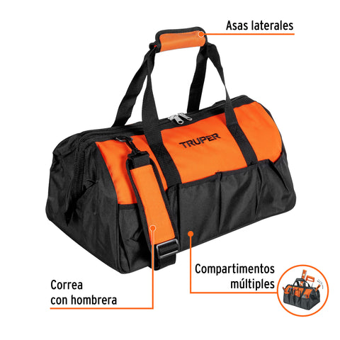 Maleta portaherramientas de 20', Truper | MALE-20 | 17104