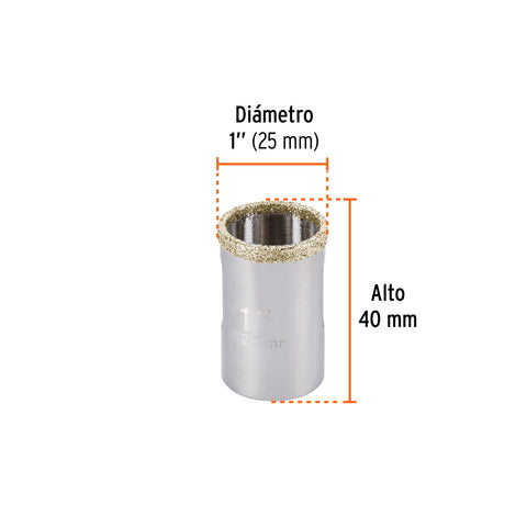 Brocasierra diamante 1' borde continuo, Truper | COAZ-1 | 17126
