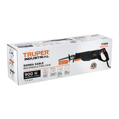 Sierra sable 900W velocidad variable, TRUPER INDUSTRIAL | SISA-N2 | 17269