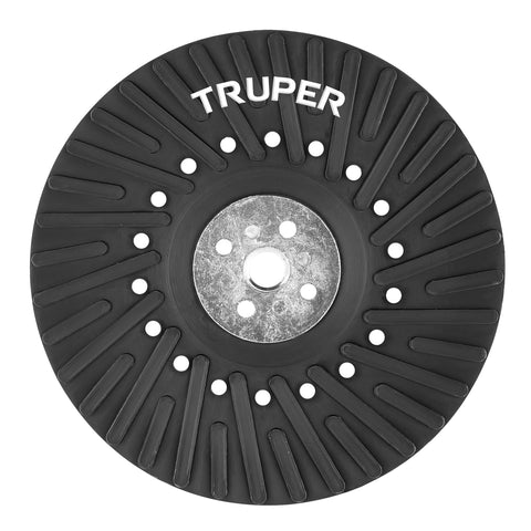 Respaldo para discos de lija 7', eje 5/8, TRUPER | RES-DILI-7P | 17274