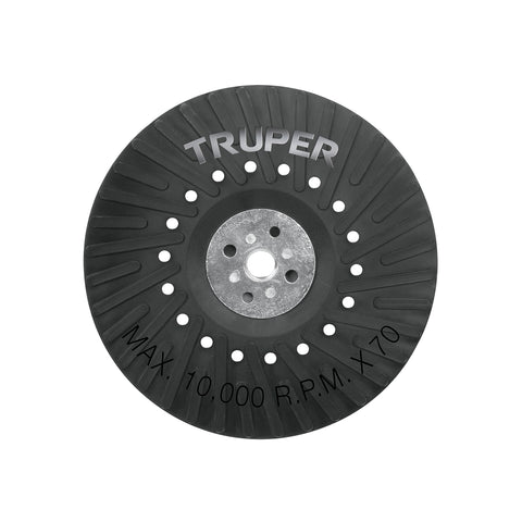 Respaldo para discos de lija 7', eje M14, TRUPER | RES-DILI-7M | 17276