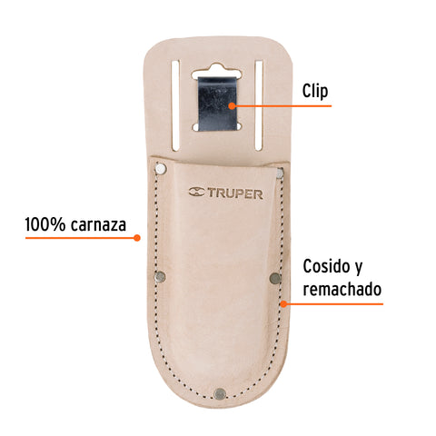 Funda de carnaza para tijeras de una mano, Truper | POCA-T | 17344