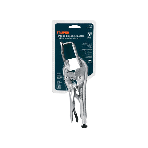 Pinza de presión 9' soldadora, Truper | PPS-9R | 17426