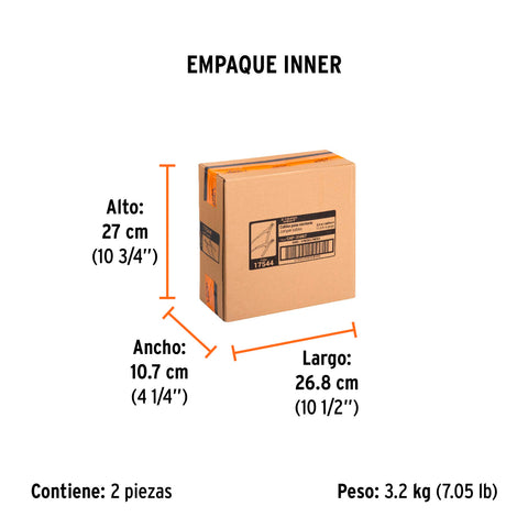Cables pasa corriente 3.5 m, 350 A, 6 AWG, con funda, Expert | CAP-3506T | 17544