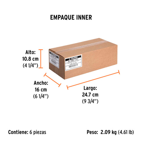 Sellador negro 100% silicón de 280 ml, Truper | SIL-100N | 17561