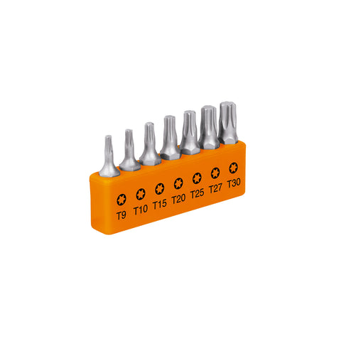 Juego de 7 puntas torx combinadas largo 1', Truper Expert | P7-15T | 17795