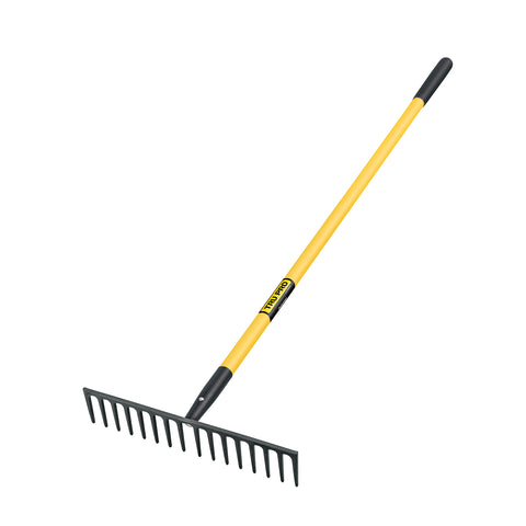 Rastrillo recto reforzado 16 dientes, mgo fibra d/vidrio 60' | R-16MF | 17894