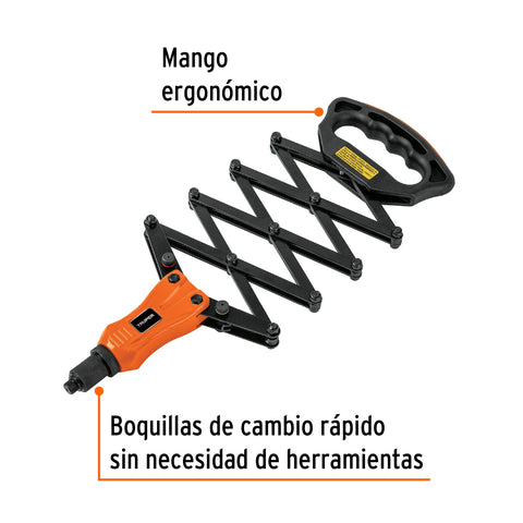 Remachadora tipo acordeón, Truper | RE-AC | 17962