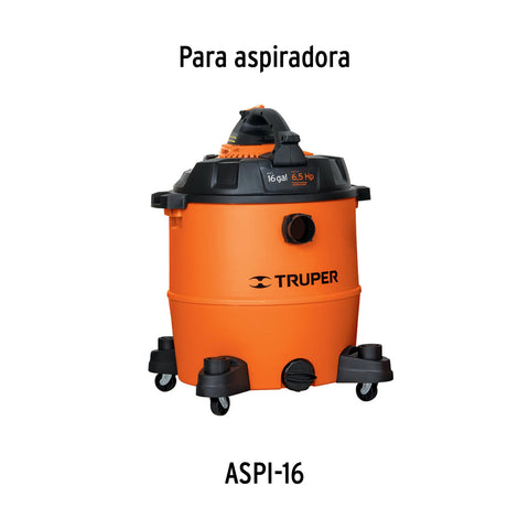 Bolsa con 2 carbones de repuesto para ASPI-16, TRUPER | CB-ASPI-16 | 17985