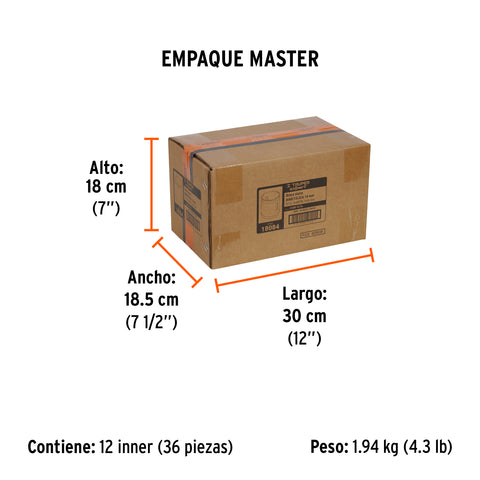 Brocasierra bimetálica 9/16', Truper Expert | COBI-9/16 | 18084