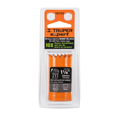 Brocasierra bimetálica 1-1/4', Truper Expert | COBI-1-1/4 | 18092