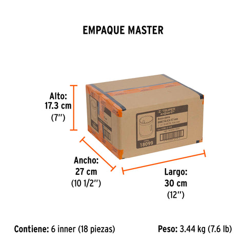 Brocasierra bimetálica 2-1/4', Truper Expert | COBI-2-1/4 | 18099