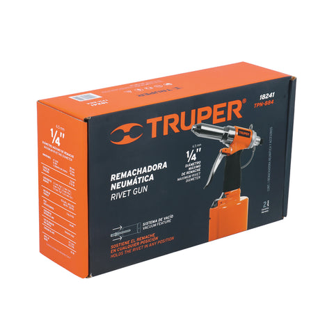 Remachadora neumática 1/4', Truper | TPN-884 | 18241