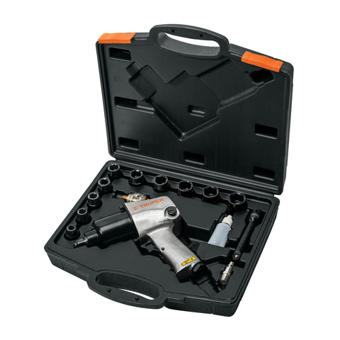 Kit de llave (pistola) de impacto 1/2' ind, estuche plástico | TPN-734H-2K | 18281