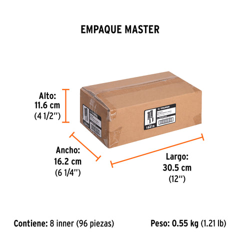 Bolsa con 2 carbones de repuesto para MOTO-A2, TRUPER | CB-MOTO-A2 | 18419