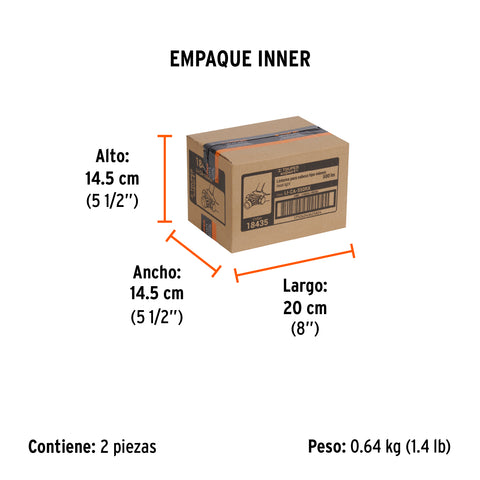 Linterna de minero LED 500 lm, recargable, TRUPER EXPERT | LI-CA-550RX | 18435