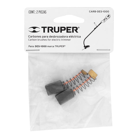 Bolsa con 2 carbones de repuesto para DES-1000, TRUPER | CB-DES-1000 | 18436