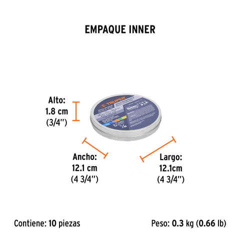 Disco Tipo 41 de 4-1/2' x 1 mm corte multimaterial, Sable | DICOF- 4510M | 18651