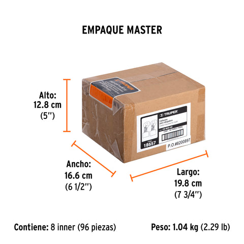 Bolsa con 2 carbones de repuesto para ROU-N3, TRUPER | CB-ROU-N3 | 18657