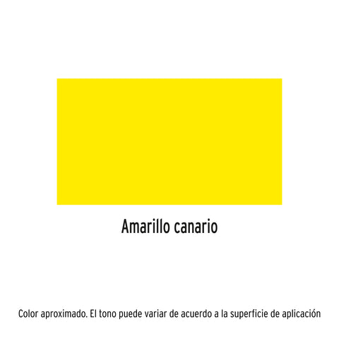 Pintura en aerosol, amarillo canario, bote esbelto, 400 ml | PA-AC | 19049