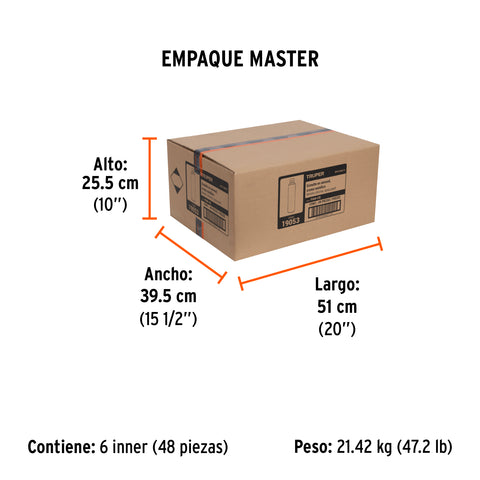Pintura en aerosol, cromo metálico, bote esbelto, 400 ml | PAM-CR | 19053
