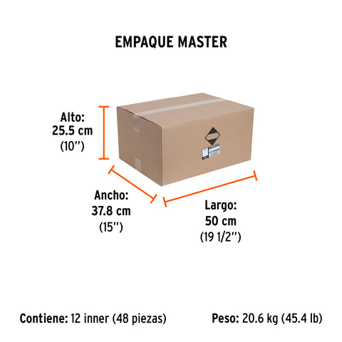 Pintura en aerosol, cobre metálico, bote esbelto, 400 ml | PAM-CO | 19067