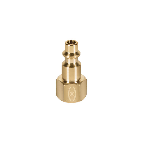Conector rápido de latón, hembra, cuerda 1/4' NPT, TRUPER | CORAL-HEM-1/4 | 19082