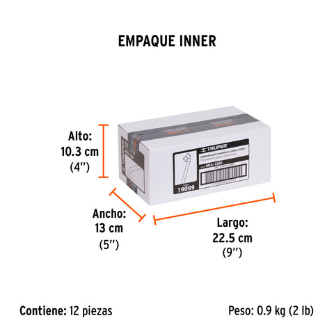 Calibrador de presión 120 psi cabeza doble, Truper | MEA-120D | 19099