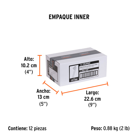Calibrador de presión 160 psi cabeza doble, Truper | MEA-160D | 19100