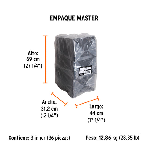 Charola para rodillo 9' profesional, TRUPER | CHAP-14 | 19211