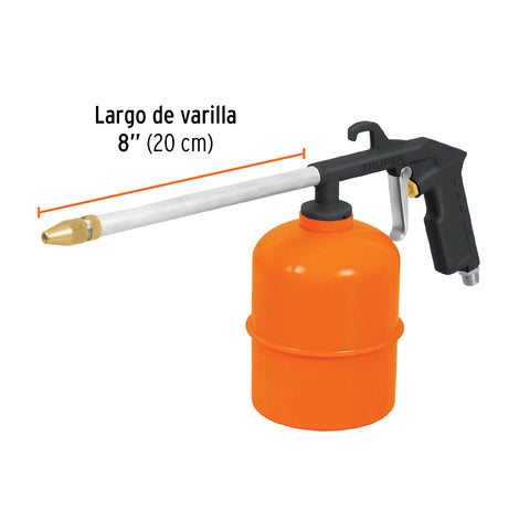 Pistola de aluminio para limpieza de motores, TRUPER | PILI-697 | 19236