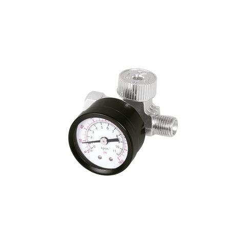 Regulador de aire con manómetro, cuerda 1/4' NPT, TRUPER | REGU-1/4 | 19239