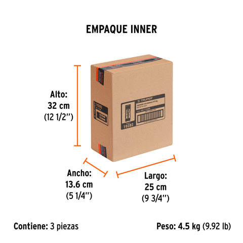 Juego de 2 sujetadores con matraca carga máxima 1125 kg | SU-1125R | 19282